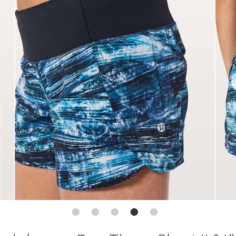 Lululemon Run Times short II 4”